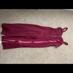 Maroon Romper/Jumpsuit